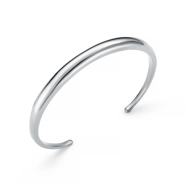 Brazalete LUXE Domed en Plata