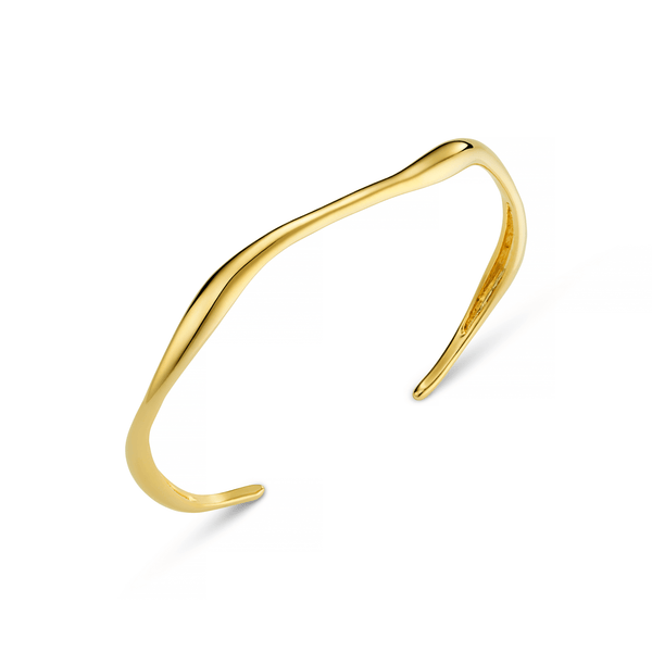 Brazalete Fino Ondulado